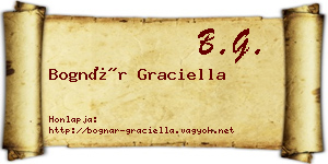 Bognár Graciella névjegykártya